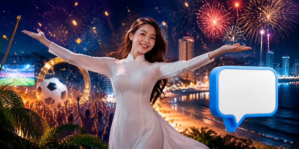 Người dùng tại Quy Nhơn mặc áo dài xem thông tin hỗ trợ cá cược thể thao trực tuyến trên điện thoại