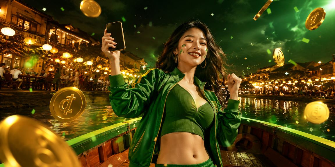 Màn hình truy cập nền tảng cá cược casino trực tuyến Việt Nam trên thiết bị di động